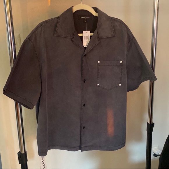purple brand Other - Purple Brand Faded Cotton Poplin Shirt